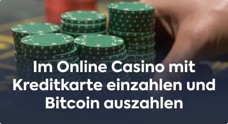 Im Online Casino in Deutschland mit Kreditkarte einzahlen.
